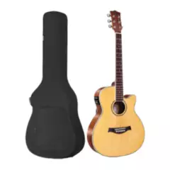 GENERICO - Funda Guitarra Acústica Impermeable Tela Oxford Reforzada.