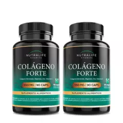 NUTRALIFE - Pack Colageno Forte Lf + Magnesio + Zinc + Vitam E 180 Caps 2x90