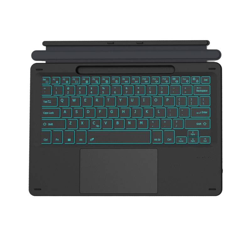 RENVMEXY RGB Touch Tablet Teclado RENVMEXY K17PRO Negro para Surface Pro8  Pro9