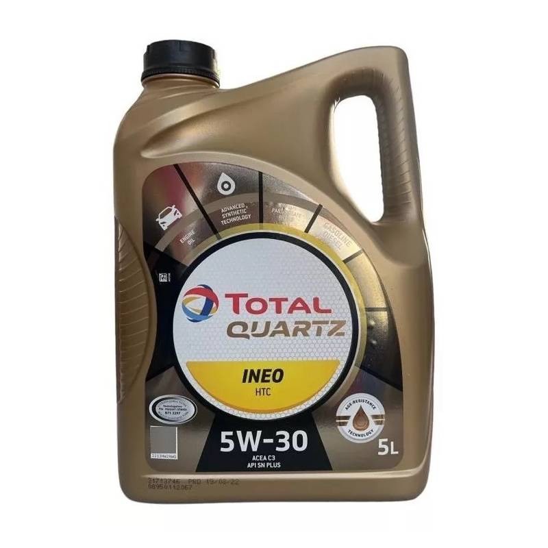 Aceite Total Quartz C2 5w30 4litros Para Peugeot Citroen Hdi