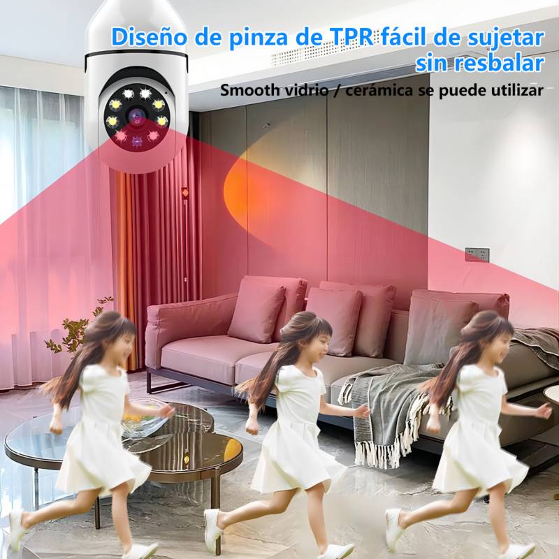 GENERICO Cámara Ip Seguridad Wifi Hd Robotizada 5 Antenas