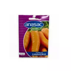 ANASAC - Semillas Zanahoria 5 Gr - Anasac - Jardín