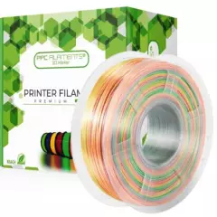 PPC FILAMENTS - Filamento 3D PLA Seda Arcoiris  Rainbow 1kg Ppc - Filamentos