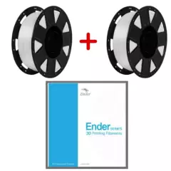 ENDER - Pack 2 x Filamento 3D PLA Blanco 1kg Ender - Filamentos
