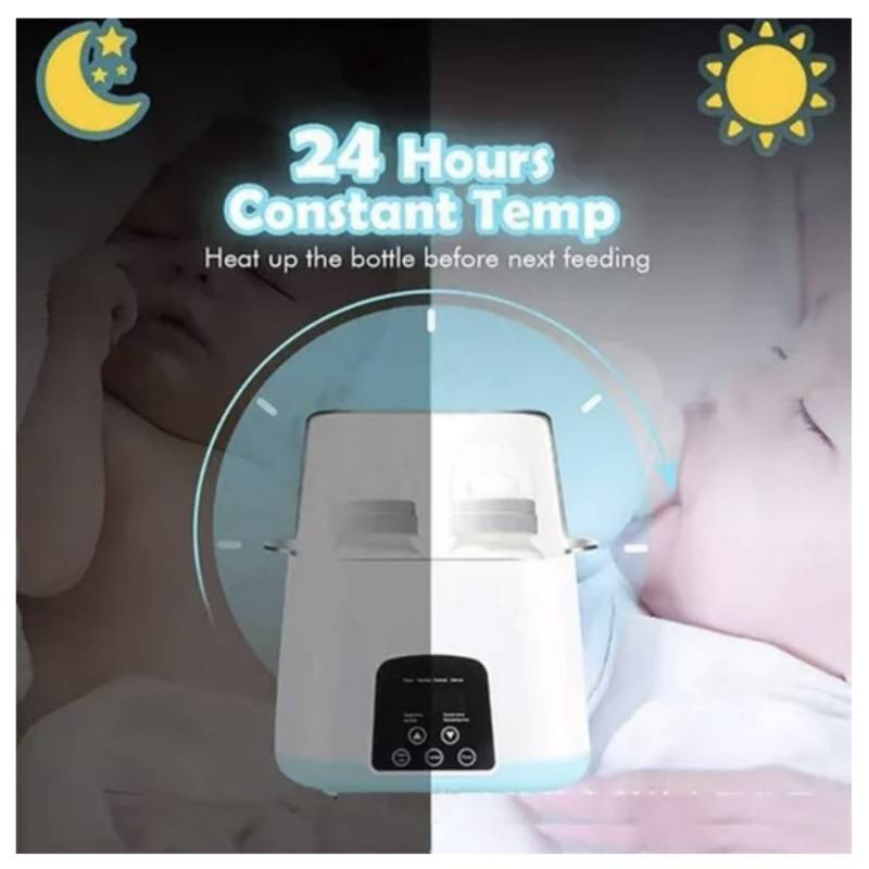 Calentador de biberones portátil de 6000 mAh para leche materna o