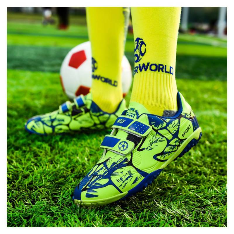 GENERICO Zapatos de futbol niño TF zapatillas de futbol unisex niño