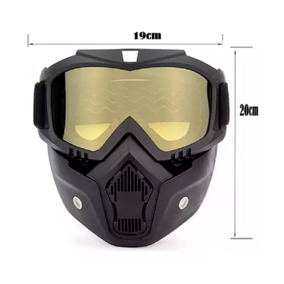 Mascara Airsoft Paintball Motocros Bici. Antiparra Táctica