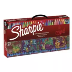 SHARPIE - Marcador Sharpie 65 colores Punta Fina Permanente