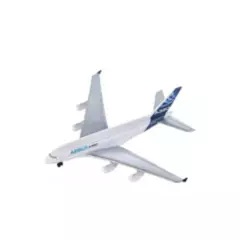 GENERICO - Avión de fricción con Luz y Sonido A380 de 40cm