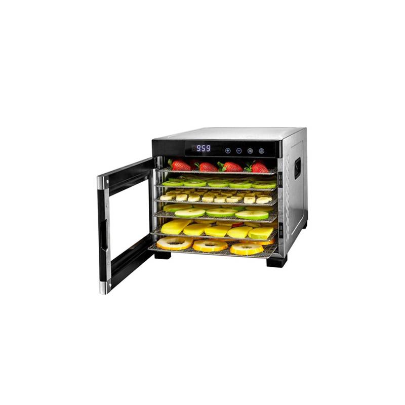 Horno Deshidratador Alimentos 6 Bandejas Acero – Deshidratadores Chile