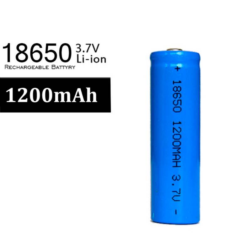 MALIK Pila Bateria Recargable 18650 Litio-ion 1200mah 3.7v