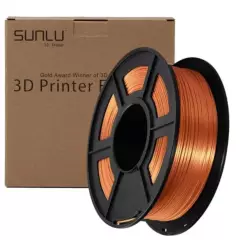 SUNLU - Filamento 3D PLA Seda Bronce 1kg Sunlu - Filamentos