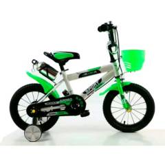 LUMAX - Bicicleta Infantil Lumax Aro 14 Color Verde