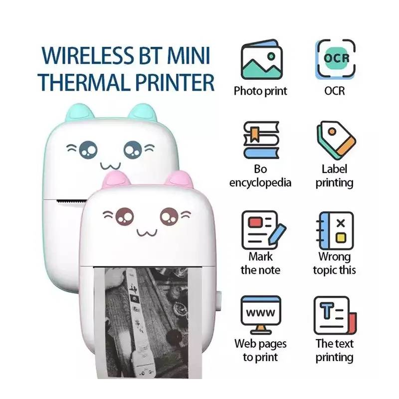 Mini impresora térmica portátil GENERICO