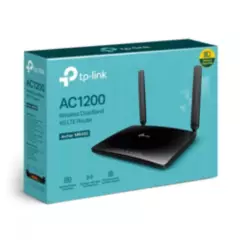 TP LINK - Router 4G LTE Inalámbrico de Doble Banda AC1200 Archer MR400