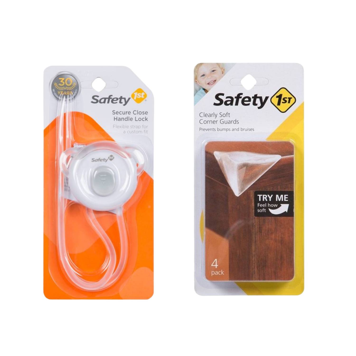 Safety 1st Clearly Soft Corner Guards - 4 pack