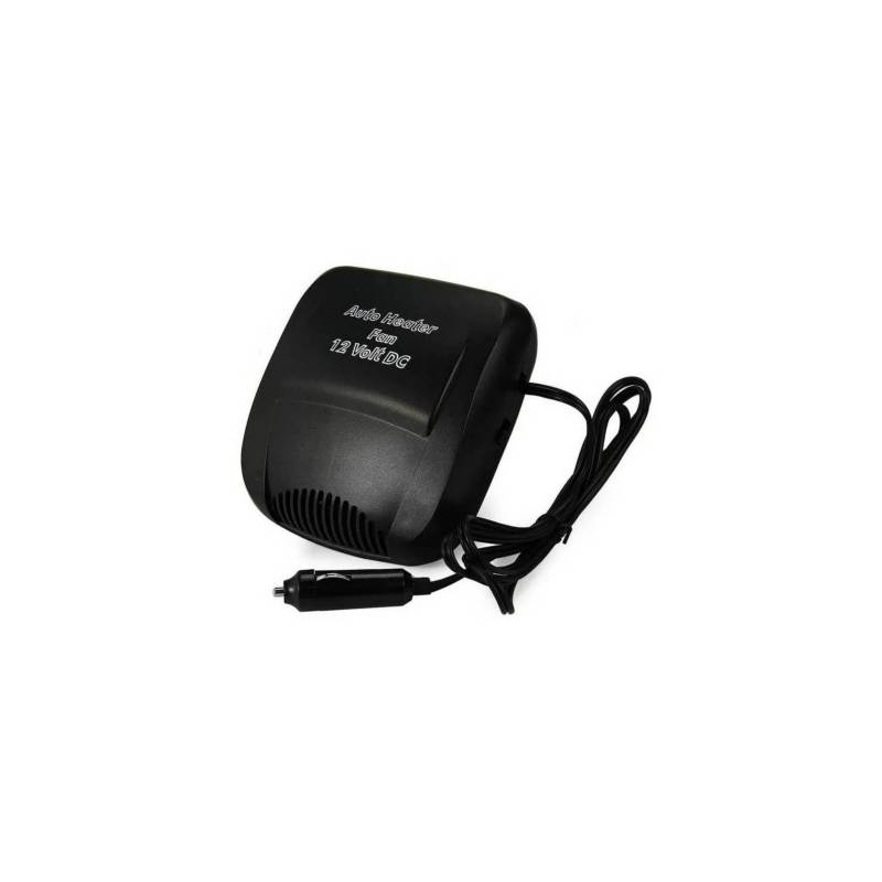 Calefactor Portatil Auto Calefactor Auto 12v Calefactor 12v negro