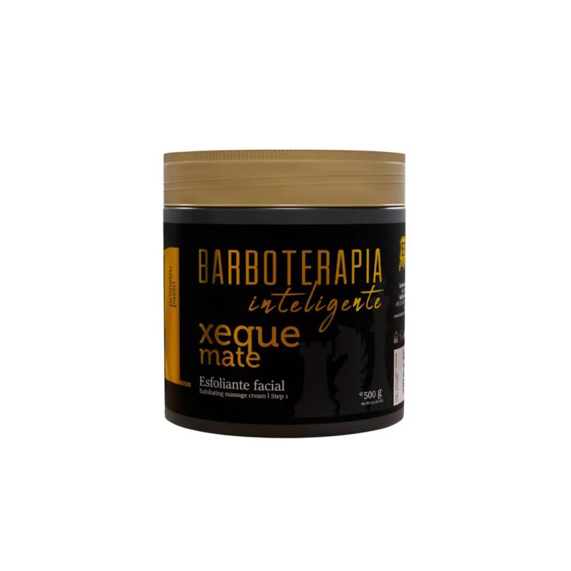 Kit Barboterapia Inteligente Xeque Mate barba Forte 500g