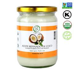 B ORGANICS - Aceite de Coco Refinado 100% Orgánico 500 ml