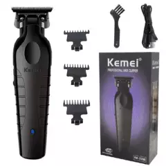 VATYERTY - Kemei-cortadora de pelo eléctrica profesional KM-2299 Negro