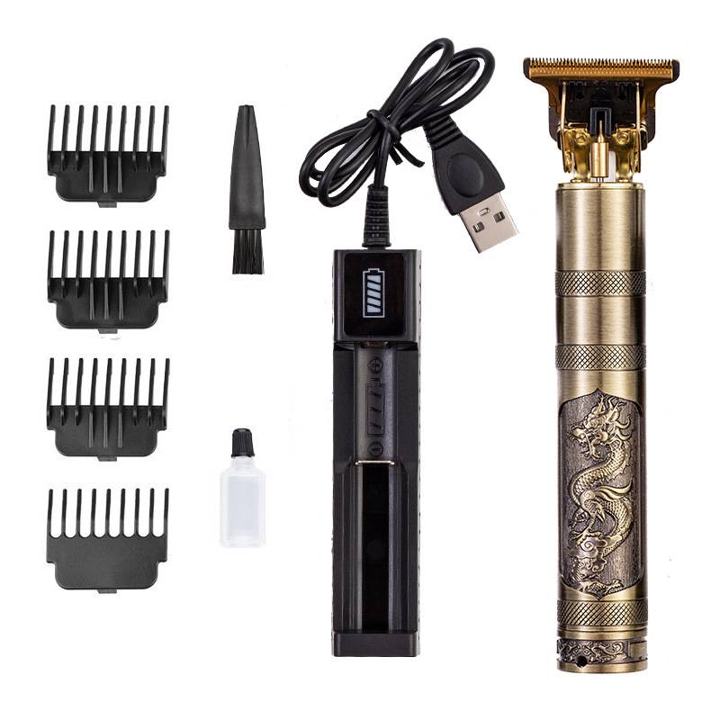 Cortadora De Pelo USB T9 Profesional Eléctrica Para El Cabello Afeitadora  Barba 0mm Hombres Máquina De Corte Para Gao Jiahui unisex