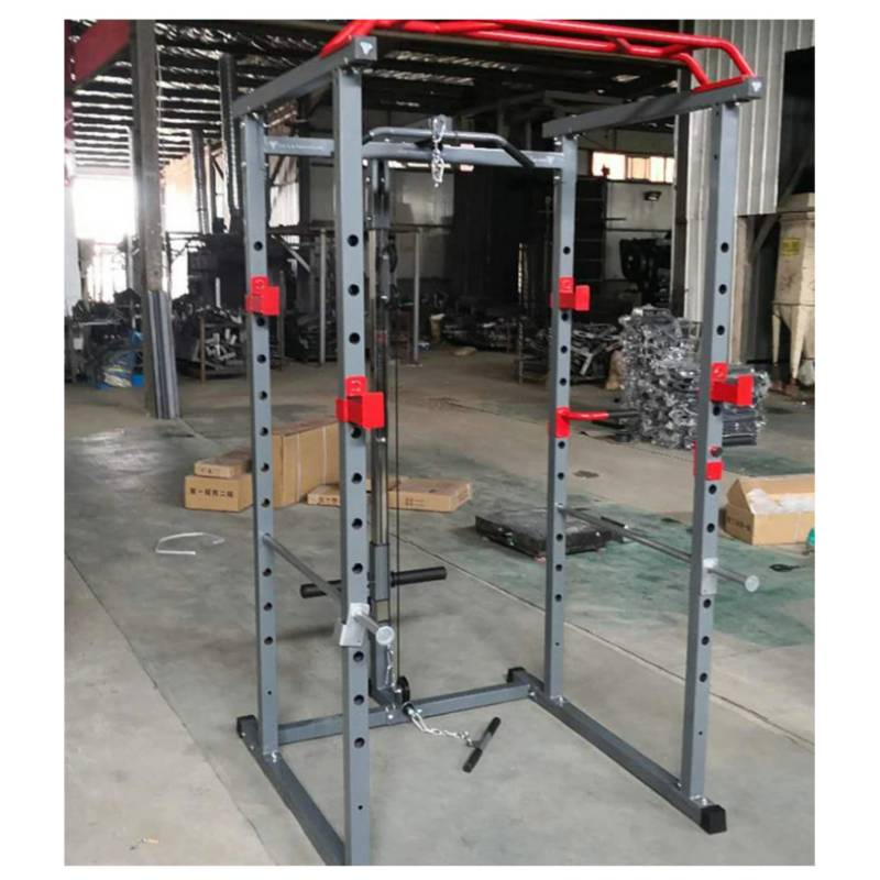 SPORTIME Jaula Multifuncional Power Rack R300 Gym Con Polea