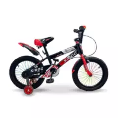 SIBOG - Bicicleta Infantil Aro 16 Roja