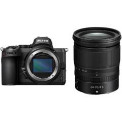 NIKON - Nikon Z5 Sin Espejo Cámara Kit Con 24-70mm f/4 S Lente - Negro