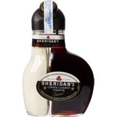 SHERIDANS - Sheridan's Crema de Licor Café y Chocolate Negro, 700 ml