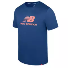NEW BALANCE - Polera Hombre New Balance MTL2206NVY Azul