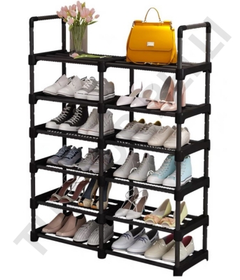 Estante Zapatero Montable Con Organizador Práctico de 5 Niveles - Ropero  Armable Resistente, Perchero Zapatero y Estantería para Ropa – Versátil Organizador  de Closet, Ideal Rack con Estantes para Ropa