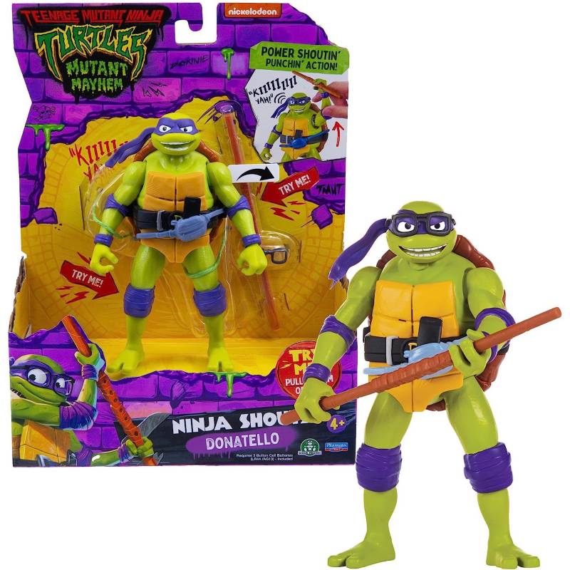 TORTUGAS NINJA Las Tortugas Ninja Figura 14 Cm Donatello Con