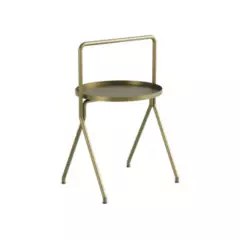 SUR DISEÑO - Mesa Lateral YII Bronce