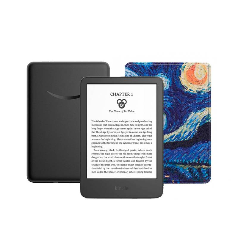 E-reader All-new Kindle 2022 16GB Negro + Funda Color