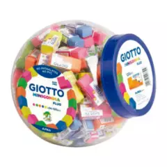GIOTTO - Pote Mini Goma Giotto 120pcs FLUOR