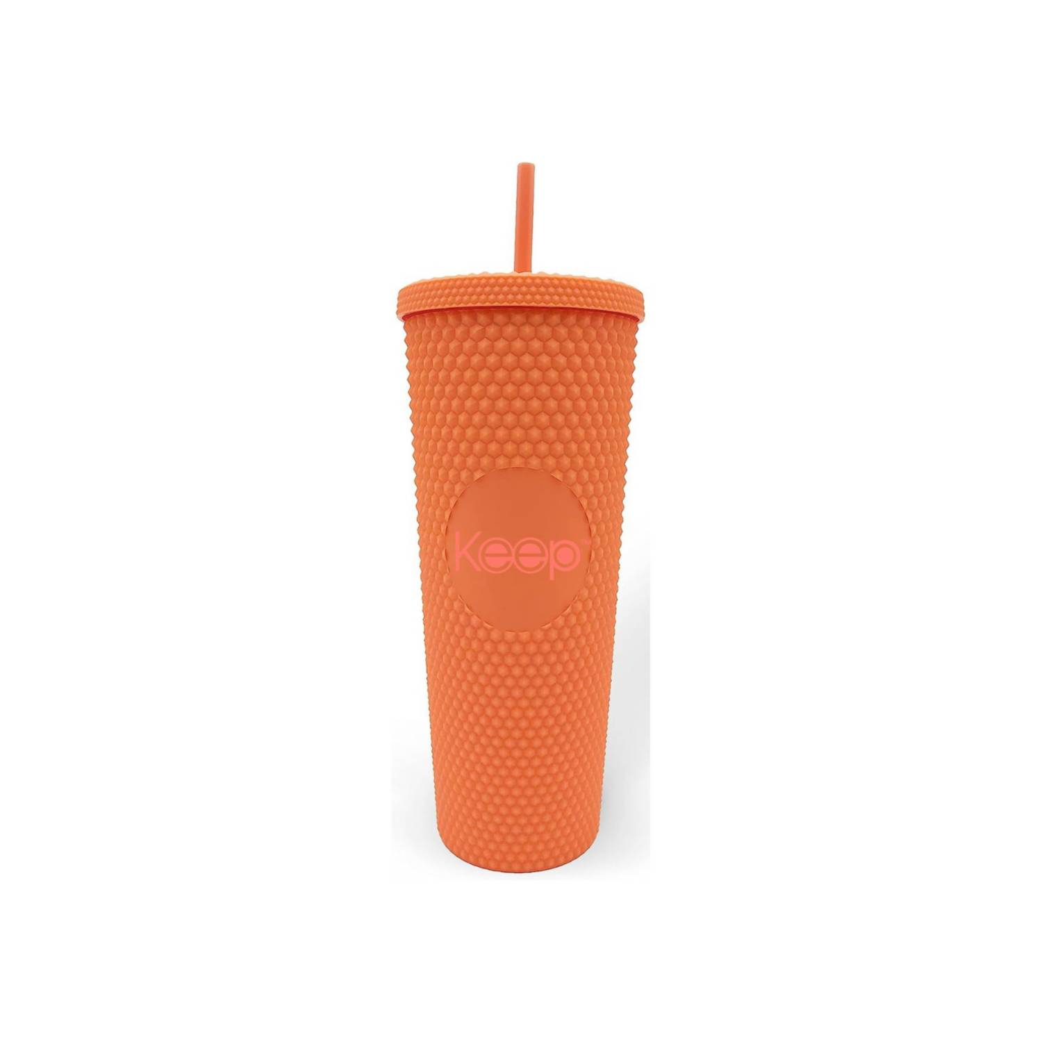 VASO TERMICO FRÍO/CALIENTE CON BOMBILLA TUMBLER KEEP 700 ML NEGRO