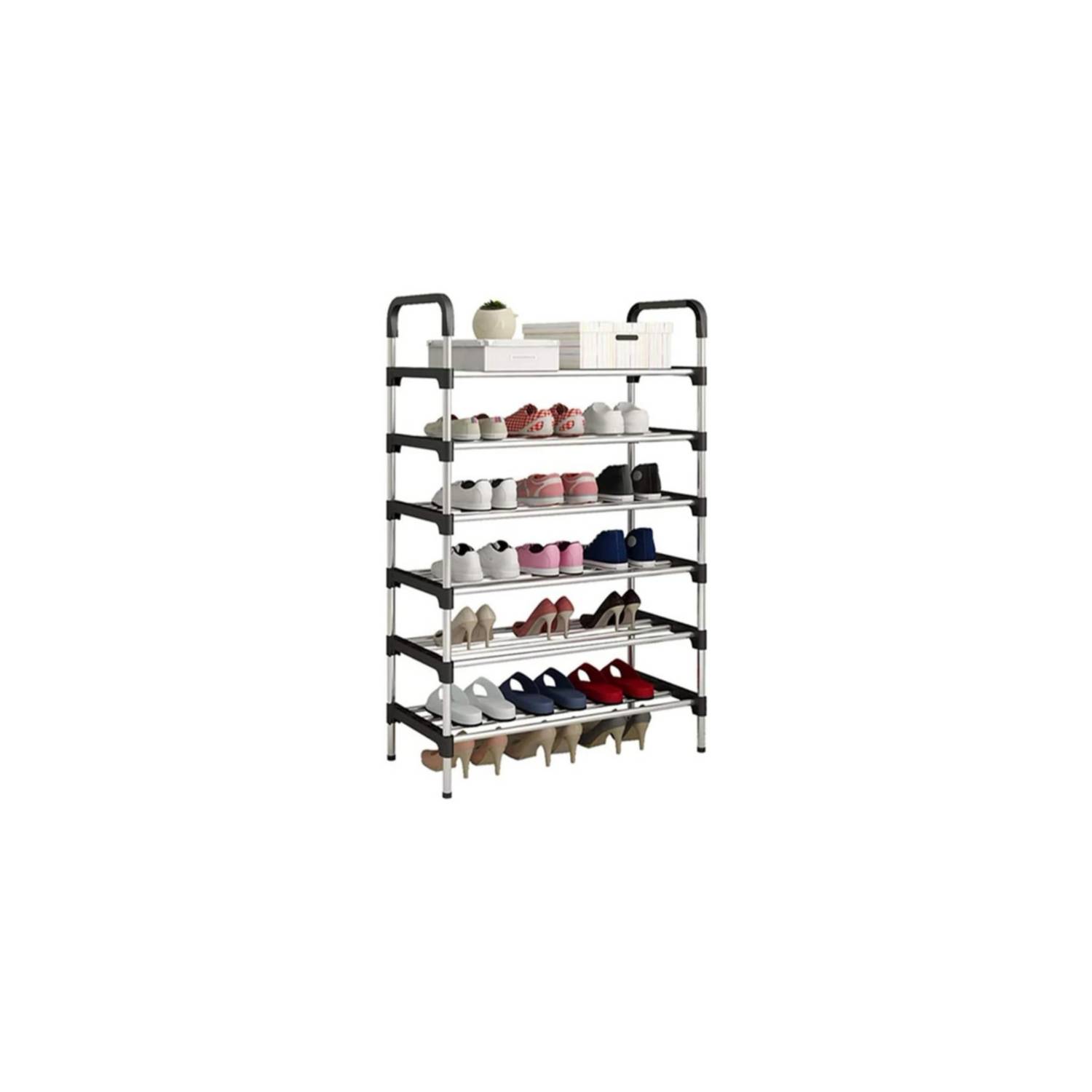 Organizador Zapatos Rack 8 Pares Estantes Multiuso