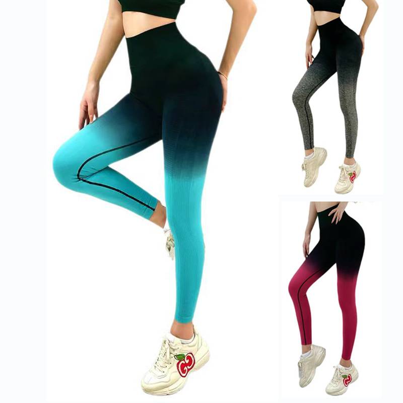 Pantalones de Yoga de cintura alta para mujer, leggins deportivos