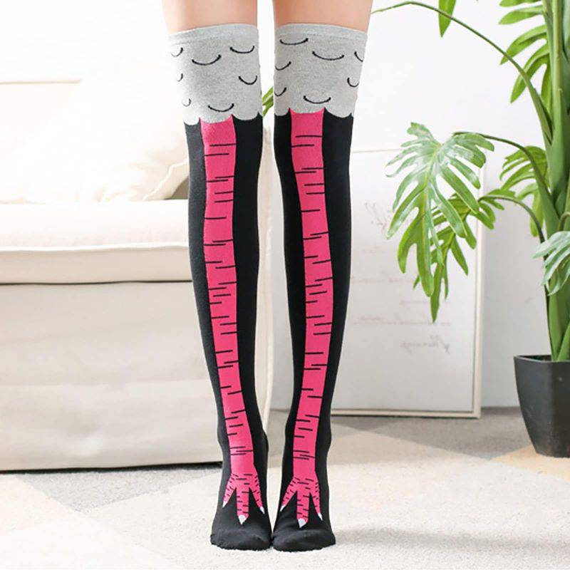 Calcetines Largos Medias Tobilleras Long Socks Women Calcetas