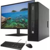 HP - KIT Monitor + PC Hp Prodesk 600 G2  i5 8GB 240GB SSD Reacondicionado Grado A