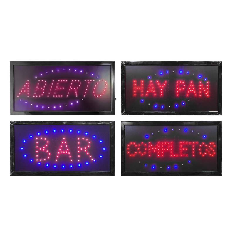 CARTEL LUMINOSO LED BAR