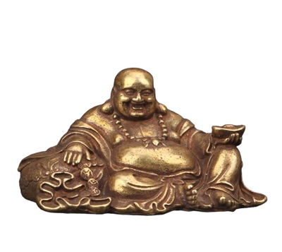 CREA TALLER Buda meditación decorativo de cerámica