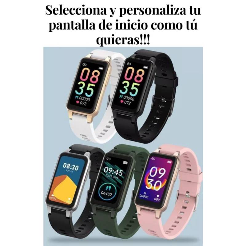 GENERICO Smartwatch Reloj Inteligente L16 - Compatible Iphone Samsung  Android