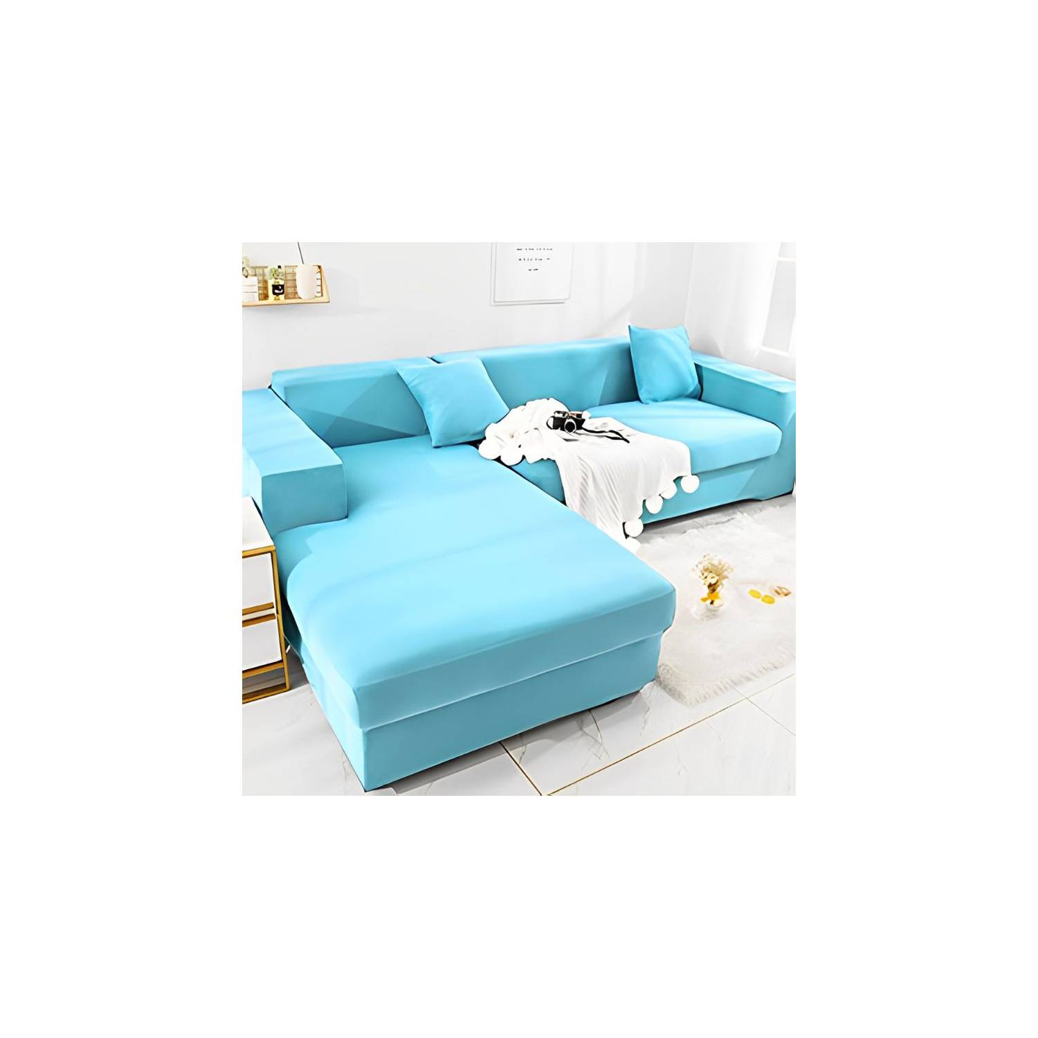 Cubre Sillón/Sofá 3 cuerpos Elástico adaptable – Angelesdelhogar