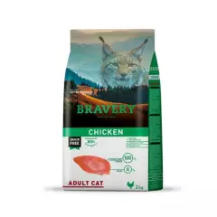 BRAVERY - Bravery Chicken Gato Adulto, bolsa de 7 kilos
