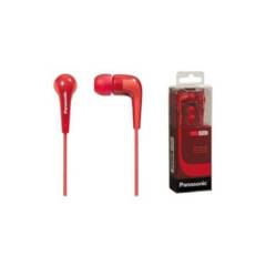 PANASONIC - Audifonos In Ear Jack 35mm 12m Rojo RP-HJE140 Panasonic