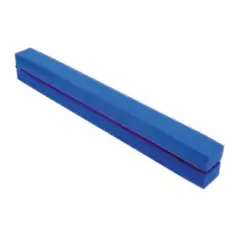 GENERICO - Colchoneta de balance larga  Balance beam  Gimnasia - Azul