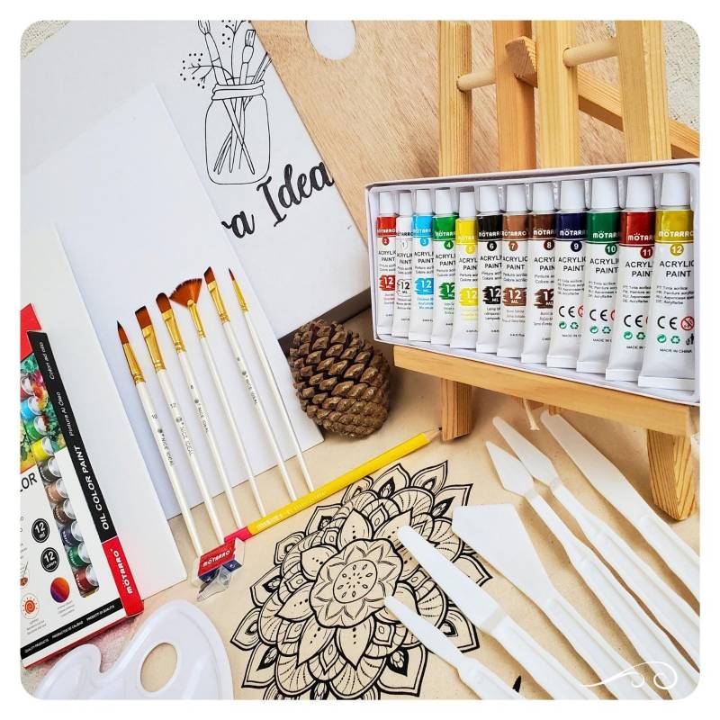 Kit Pintura Acrílica Lúdico