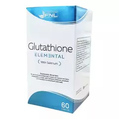FNL - Glutathione / Glutation Elemental Fnl 1 Frasco 60 Caps C/ Selenio