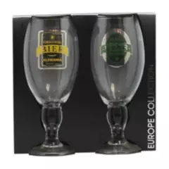 GLASSO - Set 2 Copón Cervecero - Glasso ® (diseño Aleatorio)